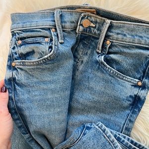Mother Tomcat Roller flare Jeans